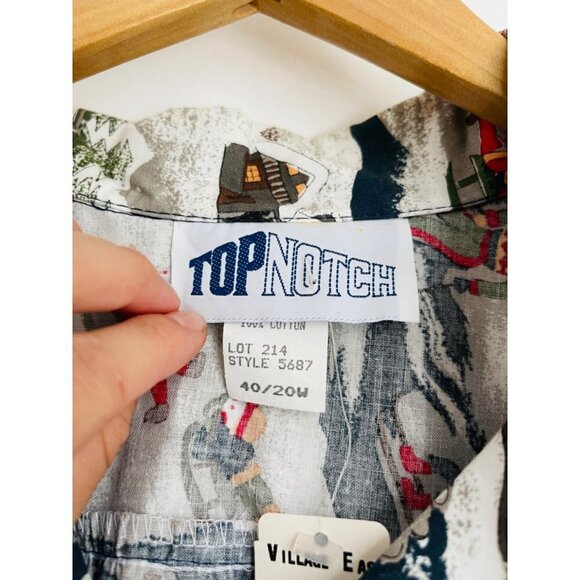 Vintage Top Notch Hawaiian Xmas Shirt - Picture 9 of 9